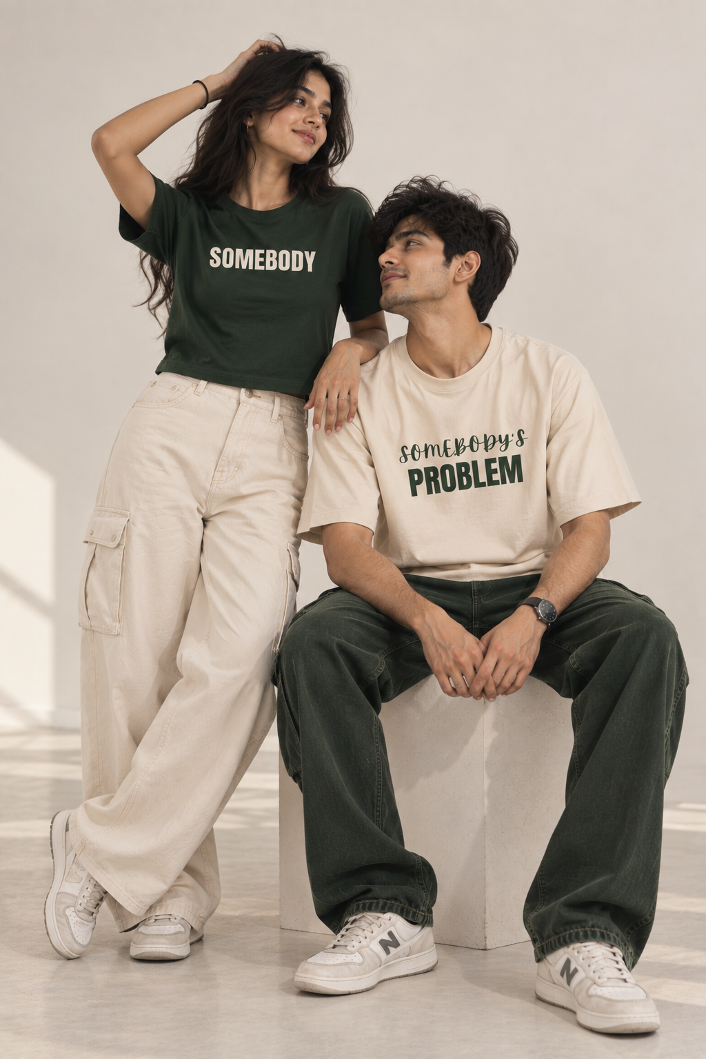 Somebody’s Problem — Couple T-Shirt